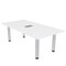 Skutchi Designs 35.5 in W, 71.5 in L, 29 in H, Engineered Wood Top, White H-REC-3672-PT-EL-09 - alternate 1
